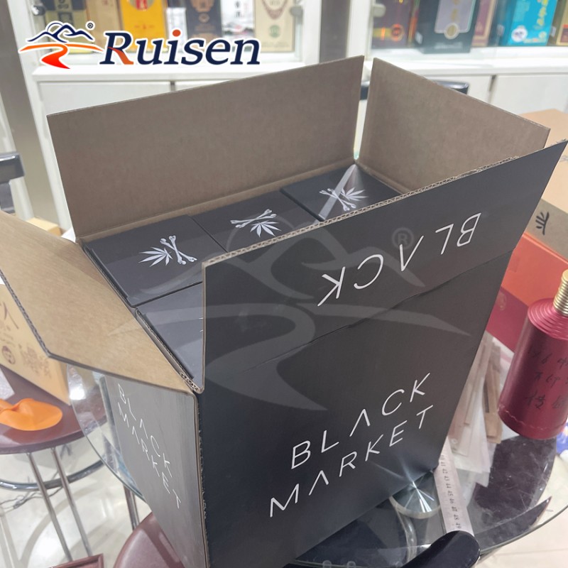 Eco-Friendly Waterproof Multi-Bottle Wine Carton 