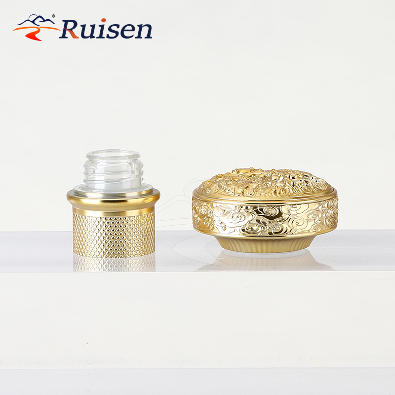 Customized Luxury Perfume Bottle Cap Lid Various Colors 15mm Zinc Alloy Custom Metal Zamac FEA 