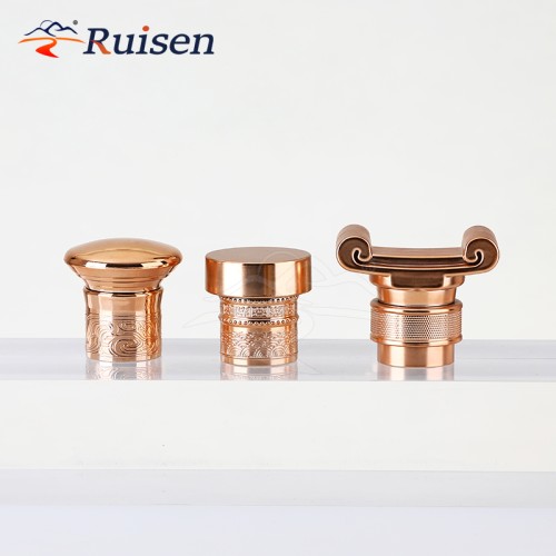 Food Grade ABS Plastic Anti-Counterfeiting Wine Bottle Cap for Foreign Wine Spirits Vodka Wine Bottles Lids Closures