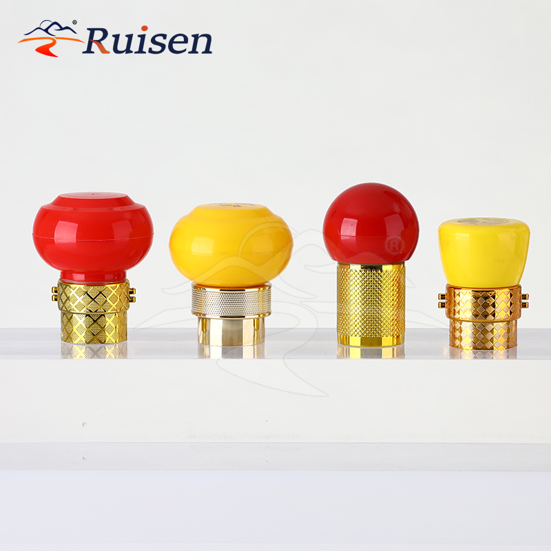 3D Printing Perfume Zamac Metal 15Mm Empty Perfume Bottle Screw Cap Cap Gold Black Zamec Perfume Cap 