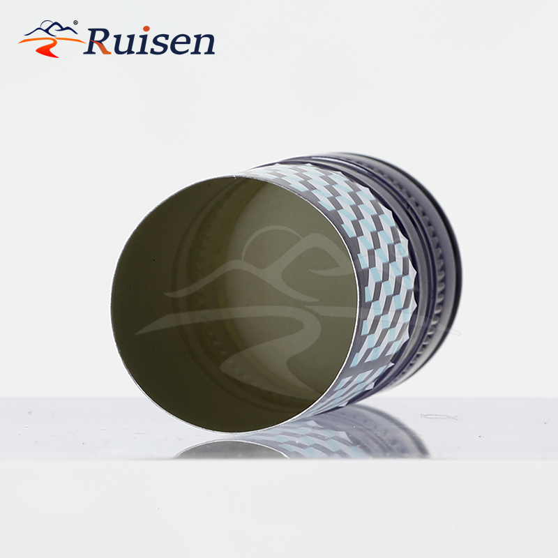 Custom 30*60mm Pilfer Proof Tamper Whiskey Rum Vodka Spirits Alcohol Wine Aluminum Ropp Caps 