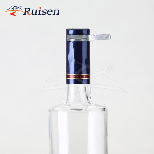 Accept Custom Logo and Sizes Heat Shrink Effect Aluminum-plated Material for Wine Bottle PVC Plastic Film
