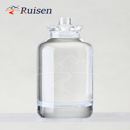 High Quality 30ml Round Perfume Bottle Luxury 50ml Empty Perfume Bottle With Crimp Spray Pump 100ml