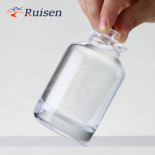 High Quality 30ml Round Perfume Bottle Luxury 50ml Empty Perfume Bottle With Crimp Spray Pump 100ml