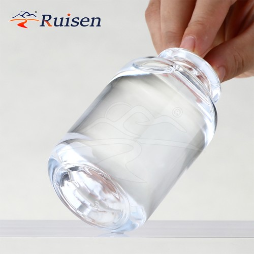 High Quality 30ml Round Perfume Bottle Luxury 50ml Empty Perfume Bottle With Crimp Spray Pump 100ml