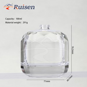 50ml Empty Glass Bottles Spray Filling Small Perfume Oil Bottle 