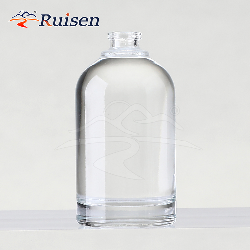 Premium Thick Bottom 30ml 50ml 100ml Transparent Oil Pump Spray Bottle Glass Refillable Fine Mist Perfume Bottle