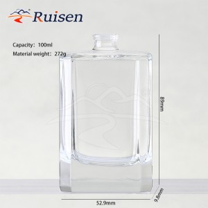 On Sale 50 ml Empty Perfume Bottles Luxury Perfume Bottle 50ml Black Pink Custom Perfume Bottle With Box Packaging 