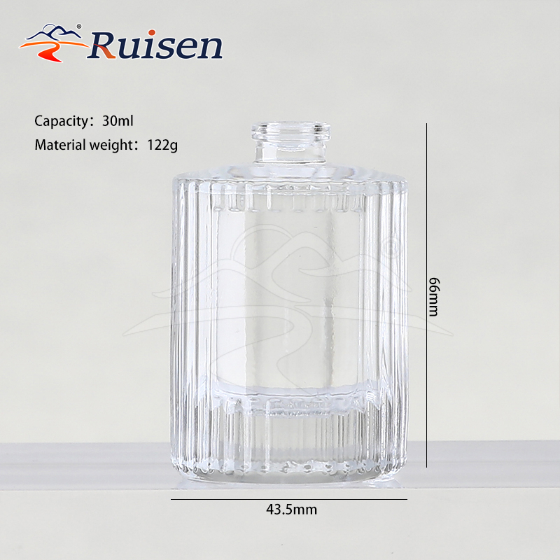 Reusable 30ml 50ml 100ml Screw Top Refillable Perfume Bottle with Cap for Perfume Portable Travel Perfume Bottles with Screw Top 
