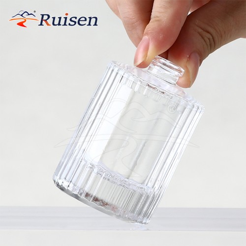 Reusable 30ml 50ml 100ml Screw Top Refillable Perfume Bottle with Cap for Perfume Portable Travel Perfume Bottles with Screw Top