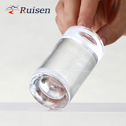 25ml 50ml 100ml Cylindrical Glass Perfume Packaging Bottle With Crimp Spray