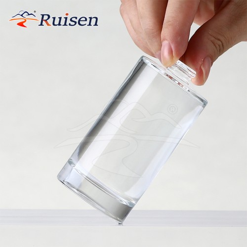 25ml 50ml 100ml Cylindrical Glass Perfume Packaging Bottle With Crimp Spray
