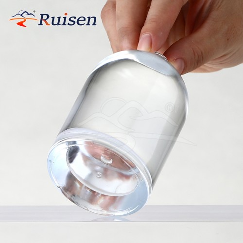 Spot Wholesale 100ml Fire Throw 15 Bayonet Perfume Bottle Crystal White Material Transparent Glass Empty Bottle Makeup Bottle