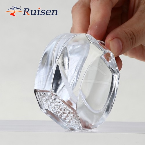 Luxury 30ml Clear Glass Perfume Atomizer Unique Crimp Neck Empty 1oz Fragrance Storage Cosmetics Bottle With Pump Sprayer