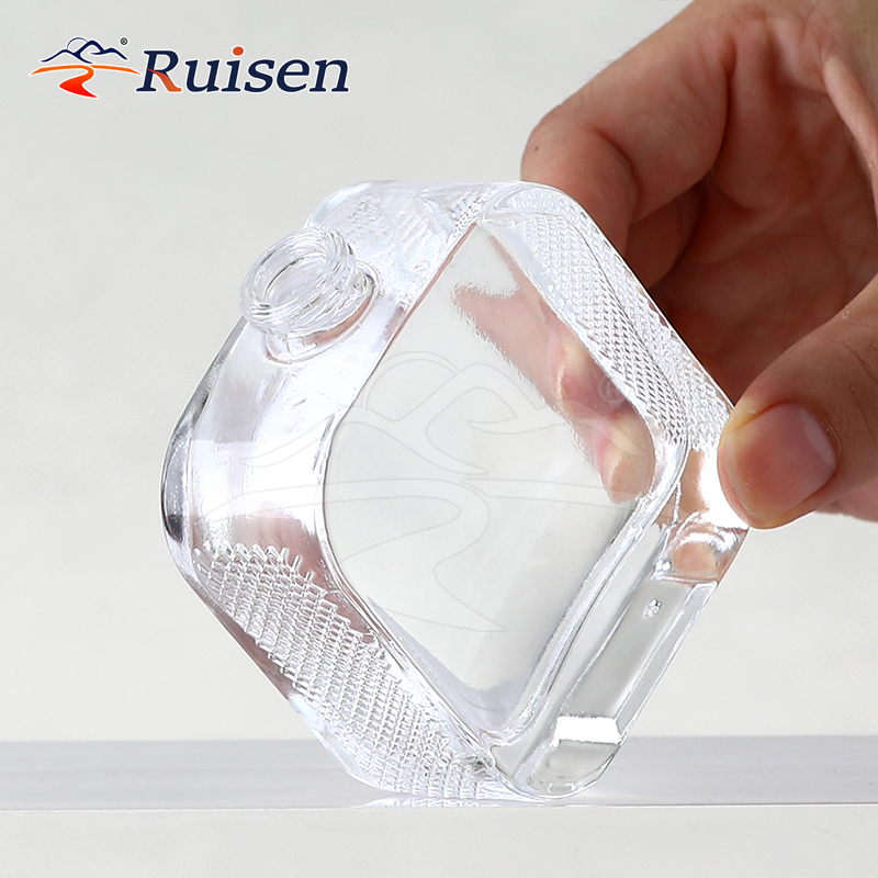 Customizable Square Glass Perfume Bottle Luxury Empty Refillable Container 30ml 50ml 100ml 