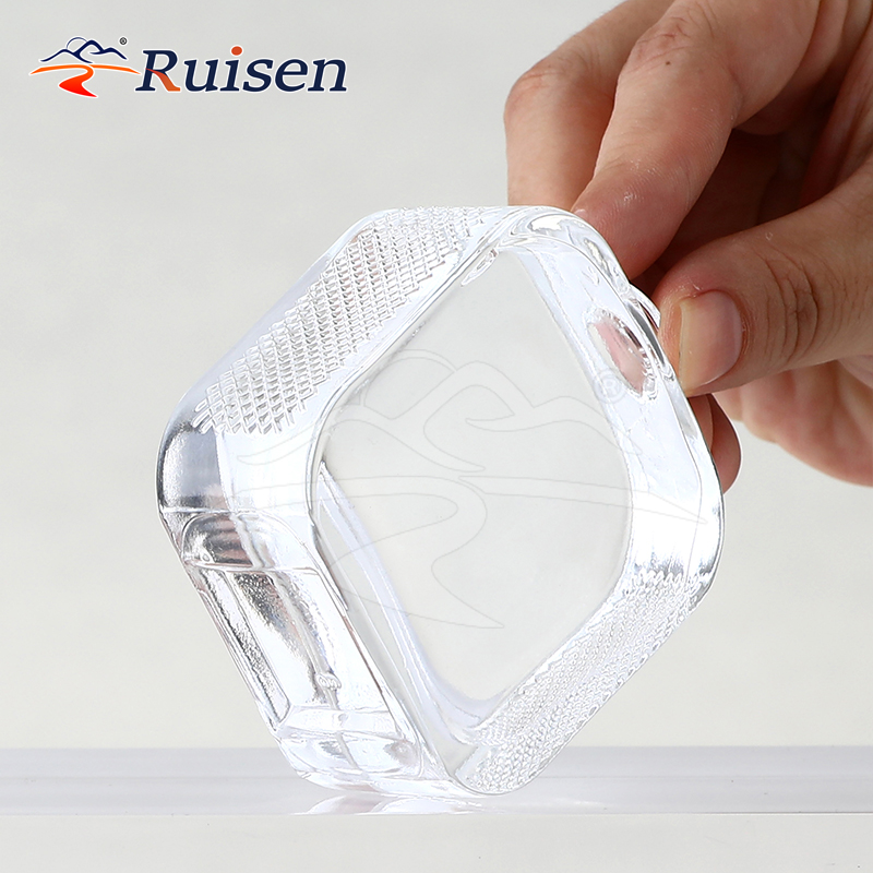 Customizable Square Glass Perfume Bottle Luxury Empty Refillable Container 30ml 50ml 100ml 
