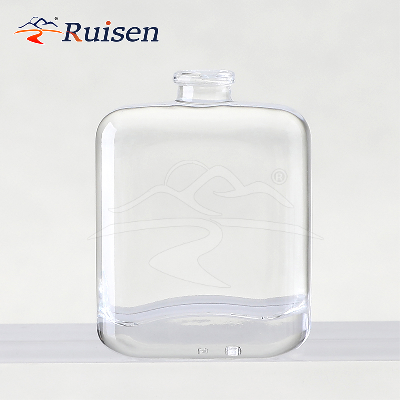 Newly Designed Special Shape Perfume Bottles - 30ml, 50ml, 100ml Premium Crimp Style, Included Cap & Box