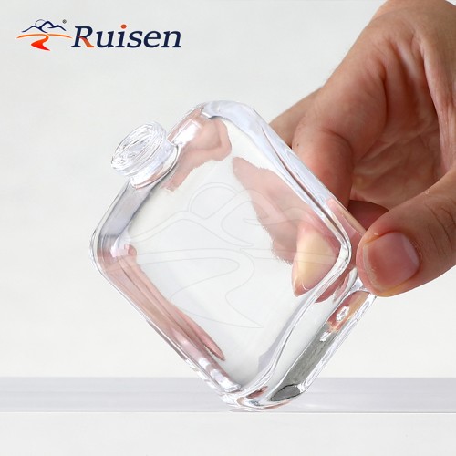 Newly Designed Special Shape Perfume Bottles - 30ml, 50ml, 100ml Premium Crimp Style, Included Cap & Box