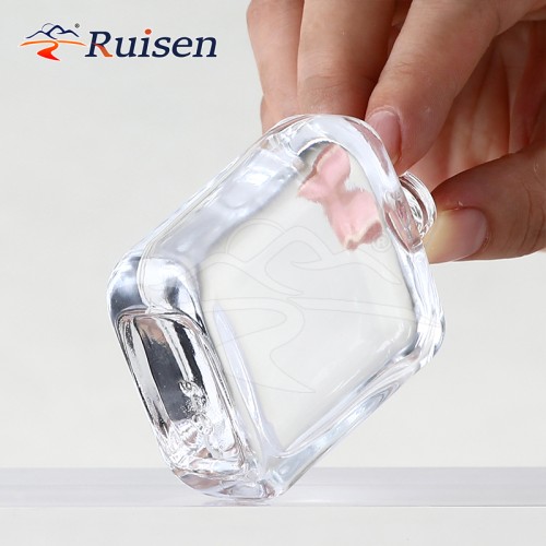 Newly Designed Special Shape Perfume Bottles - 30ml, 50ml, 100ml Premium Crimp Style, Included Cap & Box