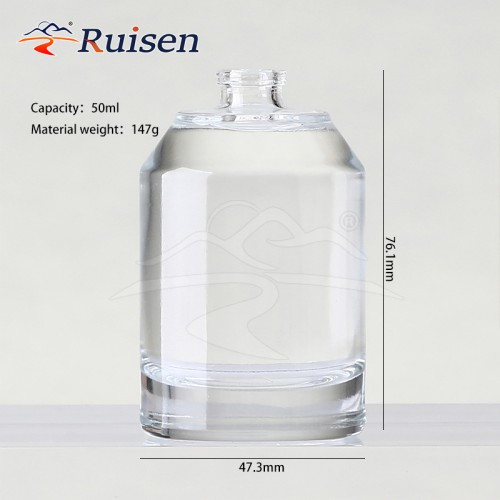 Free Samples Frosted Glass Bottle for Bodyworks Perfume Luxury 50ml 100ml Perfume Oil Bottles