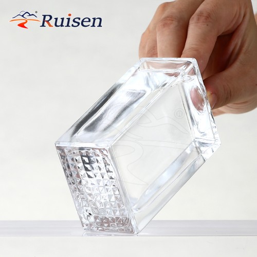Factory Direct Sales 100ml Transparent Flat square Perfume Bottle Bayonet Glass Bottle Wholesale