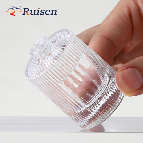 30ml 50ml 100ml Hot Sale Empty Glass Sample Vials Label Sticker Perfume Spray Bottle Refillable Travel Spray Perfume Bottle