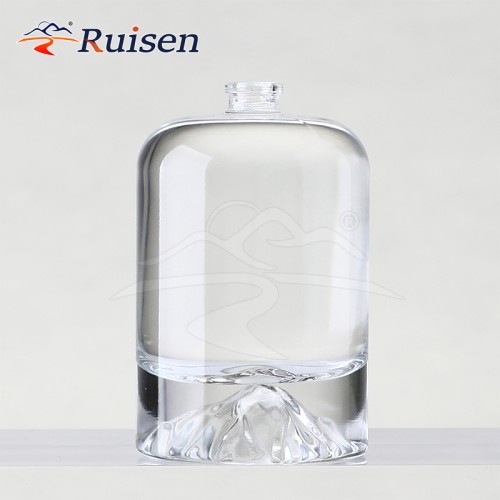 Manufacturer's Hot Spot Fire Cast Round Shoulder Thick Bottom 100ml Perfume Empty Bottle 15 Bayonet Spray Bottle
