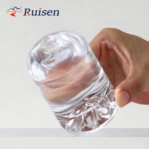 Manufacturer's Hot Spot Fire Cast Round Shoulder Thick Bottom 100ml Perfume Empty Bottle 15 Bayonet Spray Bottle