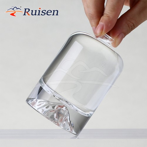 Manufacturer's Hot Spot Fire Cast Round Shoulder Thick Bottom 100ml Perfume Empty Bottle 15 Bayonet Spray Bottle