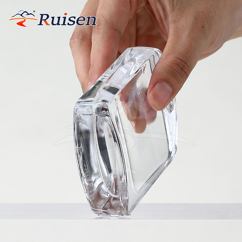 Wholesale Unique Square Perfume Bottle Empty Perfume Glass Spray Bottle With Cap 