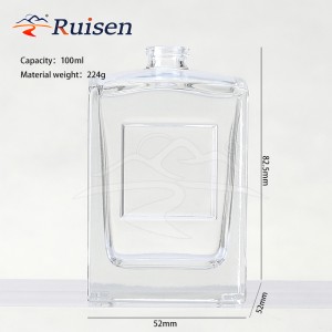 2025 Byron New Design Empty Perfume Glass Bottles Packaging 50ml or 100ml 