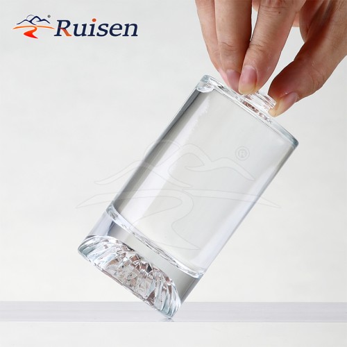 Custom Stock 30ml 50ml 100ml Luxury Empty Perfume Bottle Round Transparent Glass Perfume Bottle with Box