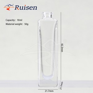 Wholesale Good Price Cosmetic Packaging Clear Glass Bottle Flacon Perfume Bottle 