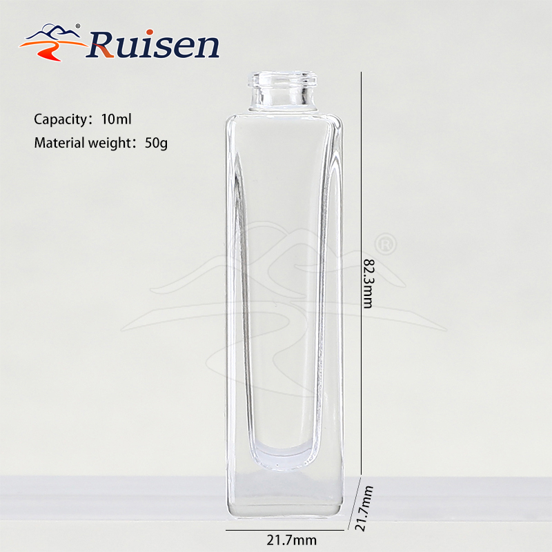 Wholesale Good Price Cosmetic Packaging Clear Glass Bottle Flacon Perfume Bottle 