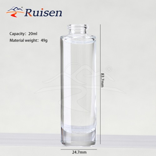 Customized Logo Empty Deluxe Refillable 10ml 20ml 30ml Glass Perfume Sample Bottle