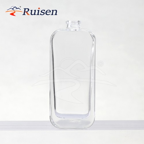 Empty Glass Bottles 50ml Transparent Mini Perfume Bottle Glass
