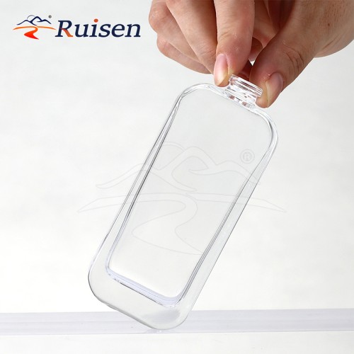 Empty Glass Bottles 50ml Transparent Mini Perfume Bottle Glass