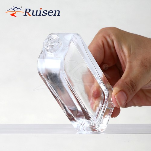 Empty Glass Bottles 50ml Transparent Mini Perfume Bottle Glass