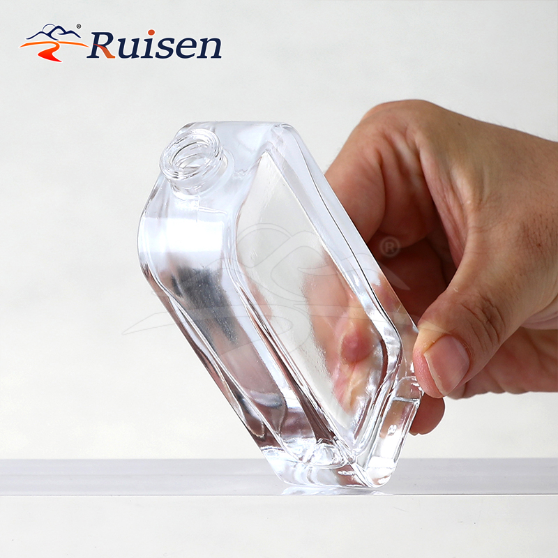 Empty Glass Bottles 50ml Transparent Mini Perfume Bottle Glass 