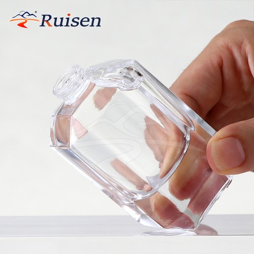 Custom Gradient Color High Quality Luxury Empty 30ml 50ml 100ml Glass Perfume Bottle with Lid and Packaging Box
