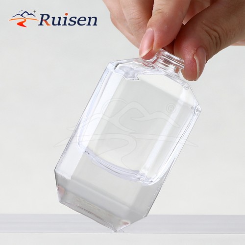 Custom Gradient Color High Quality Luxury Empty 30ml 50ml 100ml Glass Perfume Bottle with Lid and Packaging Box