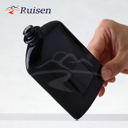 100ml Spot Net Red Special-Shaped Glass Perfume Bottle Empty Portable Spray Bottle Pump for Skin Care Cream Diffuser Packaging