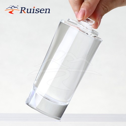 High Quality 15 ml 30 ml 50 ml Empty clear Glass Lotion Bottle with Pump Spray Perfume Bottle