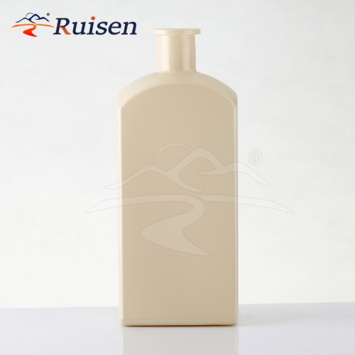 Customised White Square Cooking Olive Oil Vinegar Glass Bottle 500ml