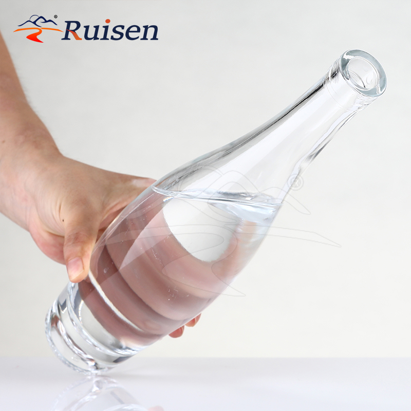 500ml 750ml Hot Sale Factory Direct Price Custom Glass Bottle 750ml Gin Whiskey Vodka Rum Bottle 