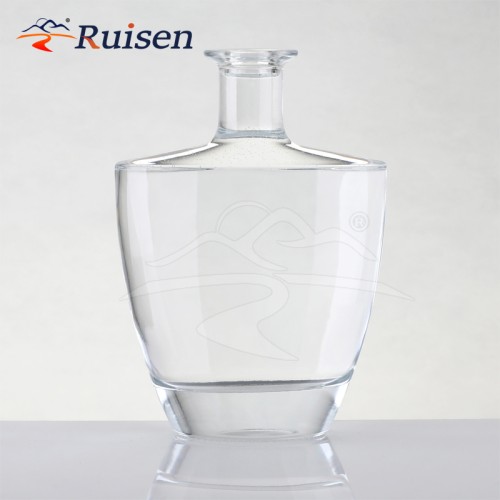 White wine bottle brandy glass custom whisky glass bottle 750ml