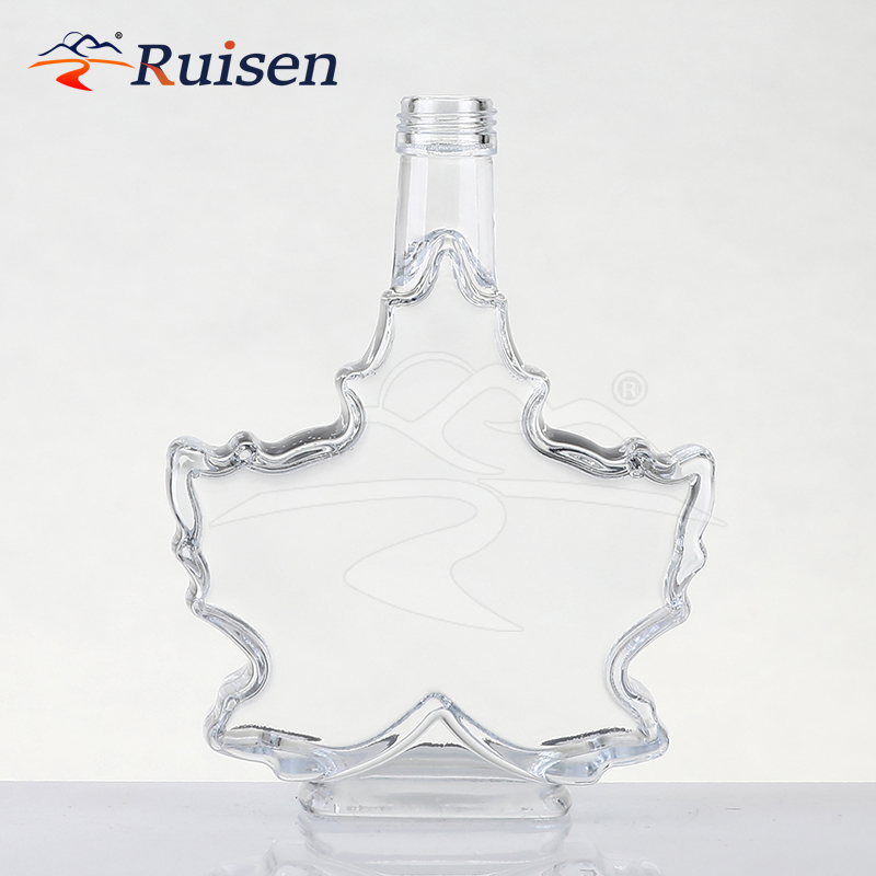 Customized 250ml Super White Glass Bottle for Tequila Brandy Infusion Cover Styles Carton Packing 100ml-750ml Capabilities 