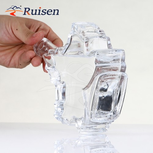 Customized 250ml Super White Glass Bottle for Tequila Brandy Infusion Cover Styles Carton Packing 100ml-750ml Capabilities