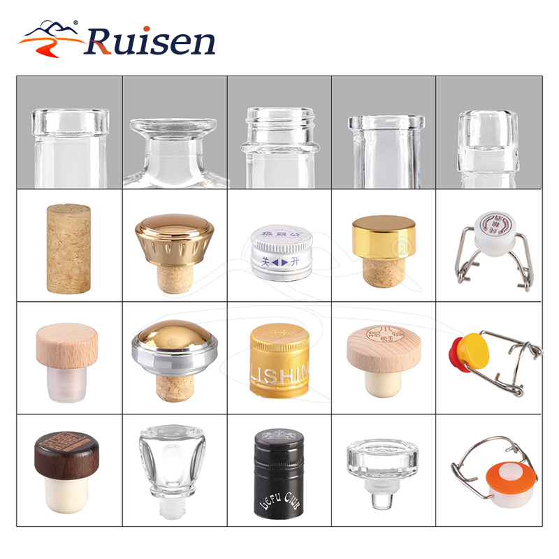 700ml Cylindrical Shape Glass Thin Bottom Bottles 750ml Whiskey Bottle for Liquor Tequila 1L Vodka Glass Bottle 1000ml With Cork 