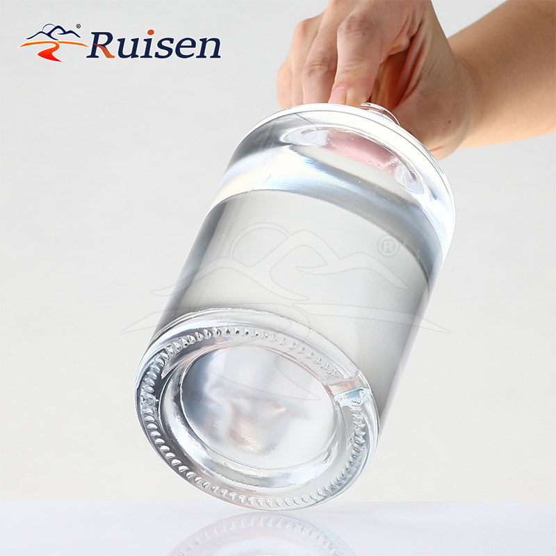 Factory Good Price Modern Reusable 750Ml Tequila Gin Glass Bottle Brandy Clear Empty Whisky Glass Bottle for Sale 